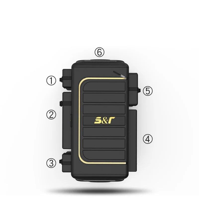 50л/60л/70л органайзер для багажника автомобиля коробка для хранения ткань Оксфорд автоорганайзеры сумка складной багажник карманы для хранения для автомобиля седан внедорожник