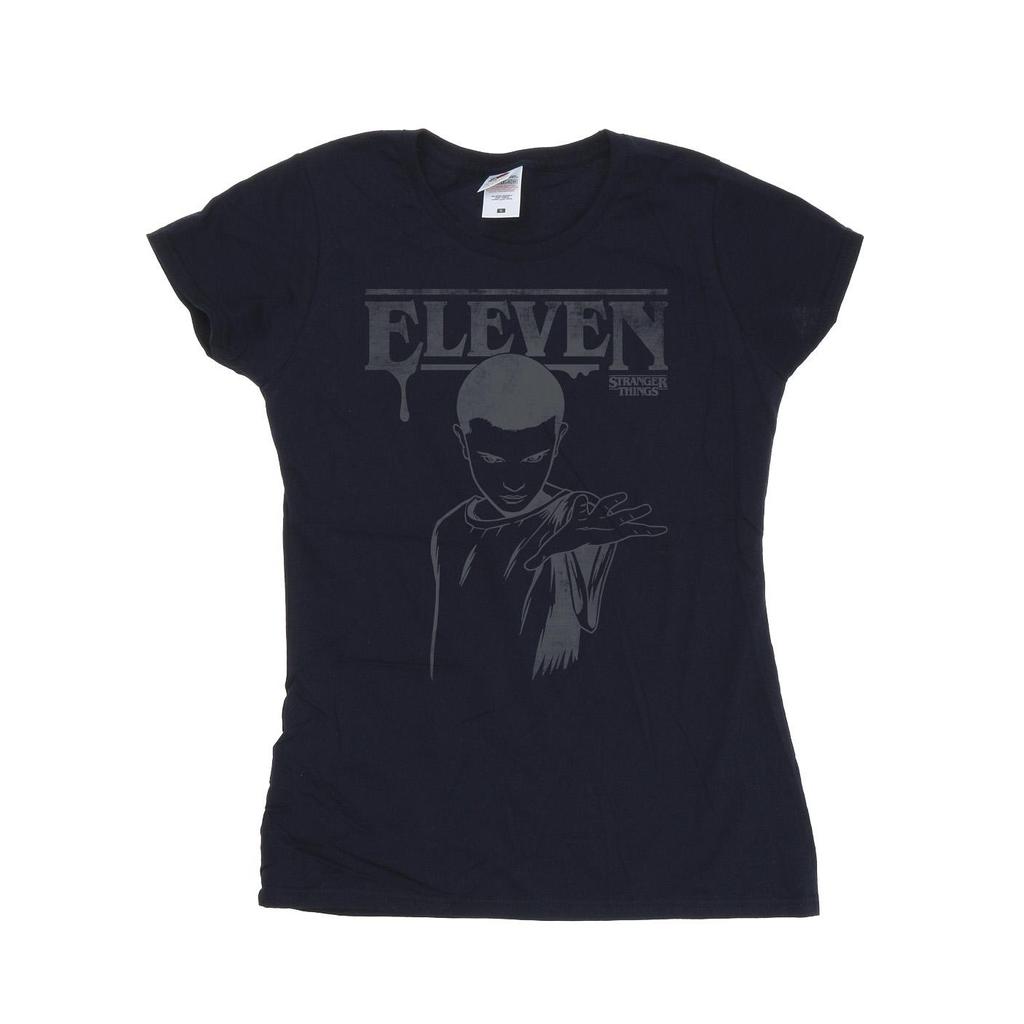 Netflix Womens/Ladies Stranger Things Dark Eleven Cotton T-Shirt