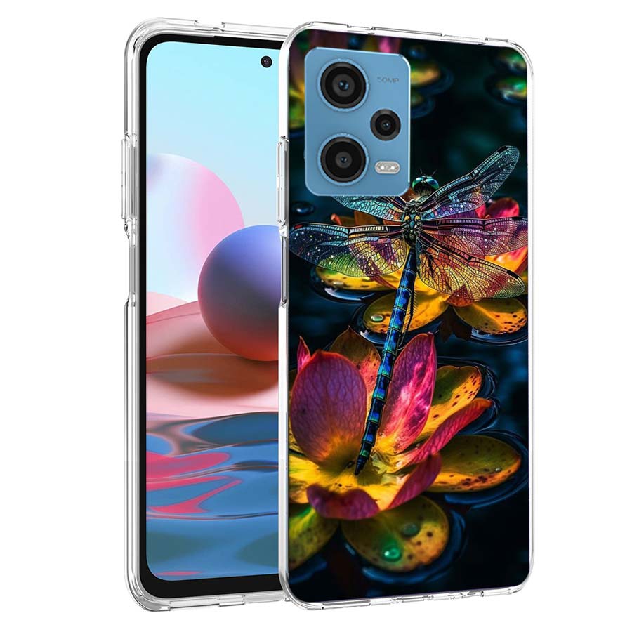 Beautiful Dragonfly Enthusiasts Phone Case For Redmi Note 13 12 14 15 Pro Plus 13R 11 11T 11E 11S 10 Pro 10S 9 9S Cover Cell Cle