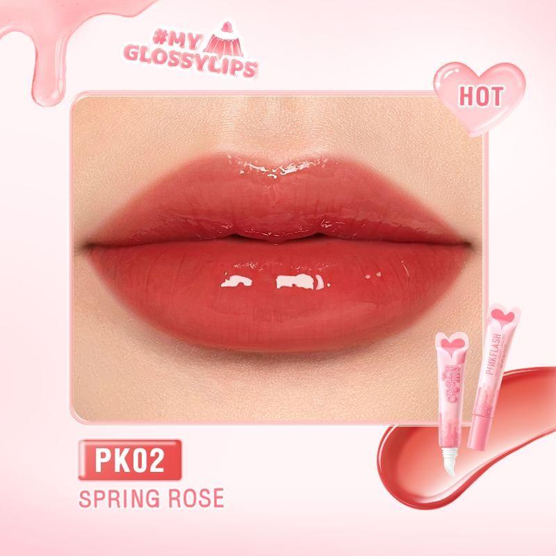 PINKFLASH - Увлажняющий блеск для губ - 3 цвета