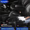 Universal Car Armrest Box Universal Center Centre Console Armrest  Large space Central Store Content box with cup holder ashtray
