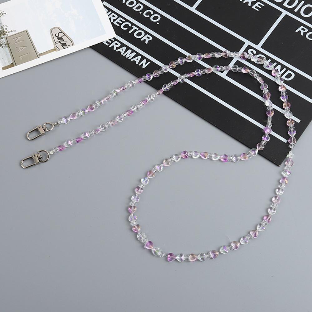 Ремешок-кроссбоди для мобильного телефона против потери, ремешки для телефона на шею в виде сердечек, аксессуары для чехла телефона