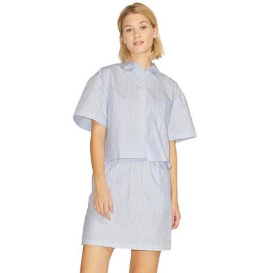 Jack & Jones Molly Relaxed Poplin SN JJXX рубашка с коротким рукавом