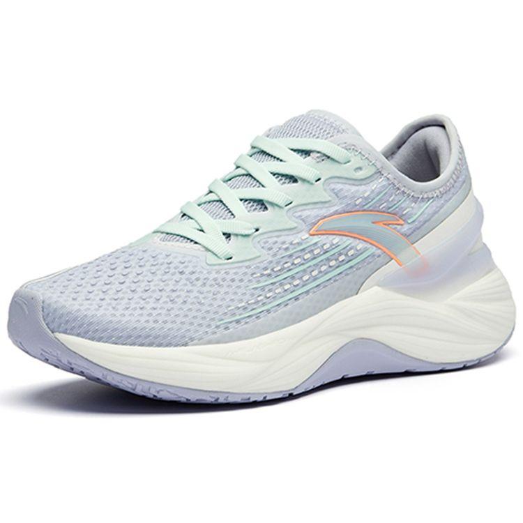 Anta Кроссовки Chuang 2.0 Mesh Cushioning Breathable Low-Touch Running Shoes Summer Edition Women sneakers White Blue Purple 122225586S-1