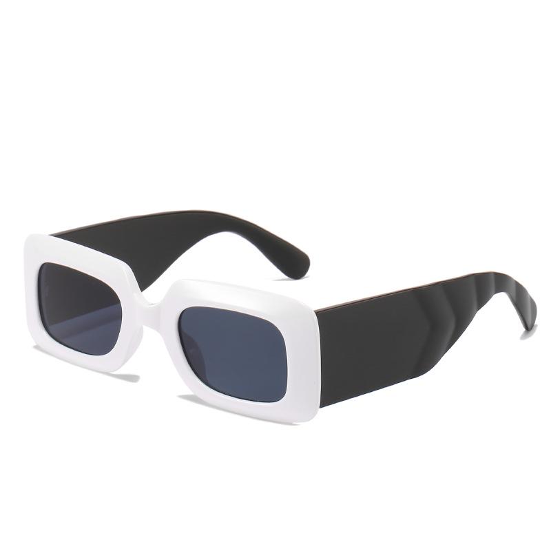 Солнцезащитные очки в квадратной оправе 2021: Европейские и американские дизайнерские солнцезащитные очки с широкими дужками для женщин - Миланская мода