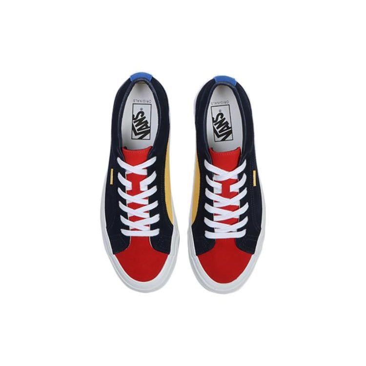 Vans Кеды Lampin OG LX Унисекс Низкие Черно-красные VN0A7Q4UY9T
