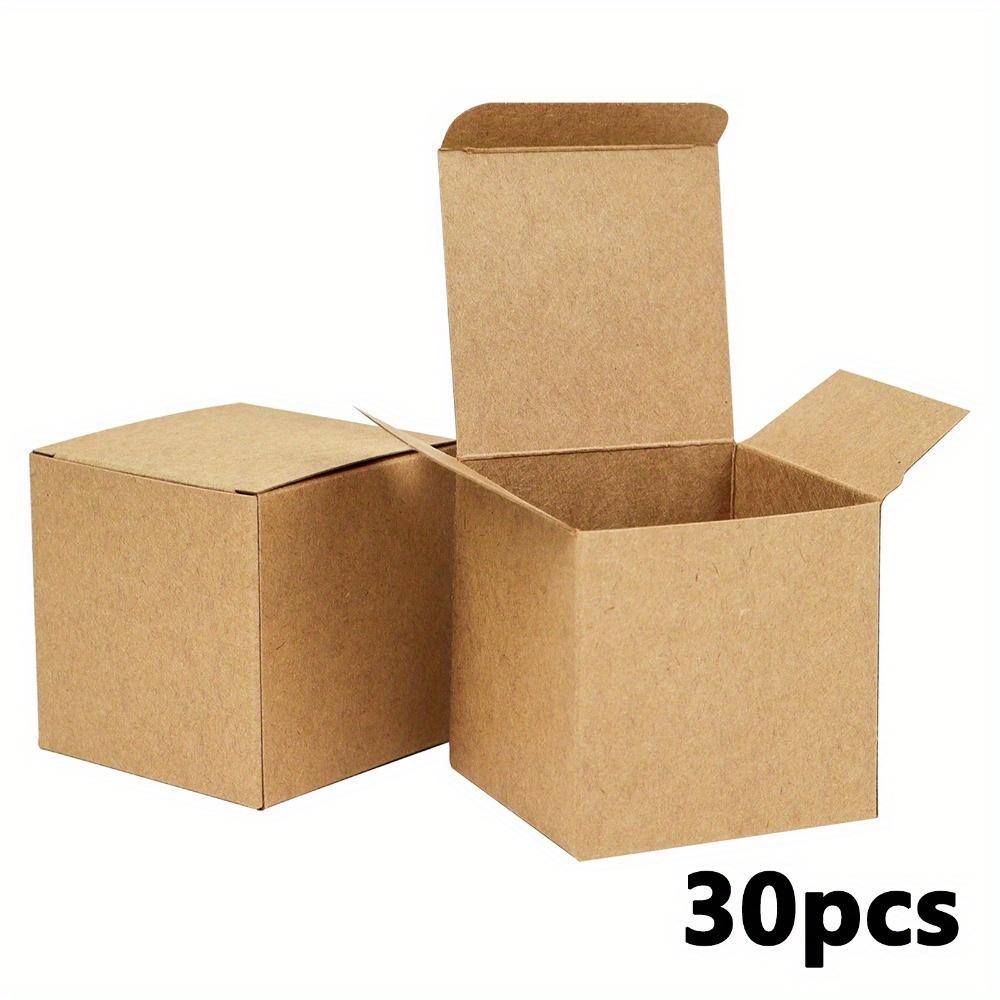 30 шт. черных подарочных коробок с крышками, мини-подарочные упаковочные коробки, идеально подходящие для хранения ювелирных изделий, мыла, ювелирных изделий, дней рождения, вечеринок, Дня святого Валентина с лентой