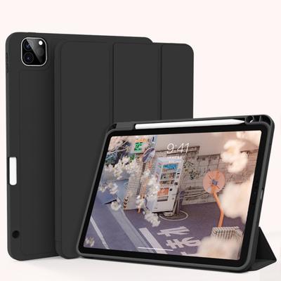 Чехол для iPad 10.2 дюйма, трехскладной, мягкий чехол с держателем для карандаша для iPad Pro 11 Air 4 5, защитная крышка