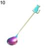 Cute Cat Dessert Stainless Fish Coffee Stirring Tea Steel Milk Spoon Flatware KTY