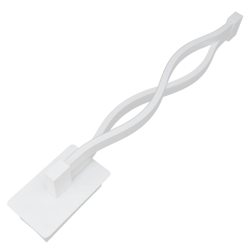 LED Wall Lamp Wave Shape Wall Lamp Threecolor Temperature Remote Control Light Bedside Home Decoration AC 170245V(21W