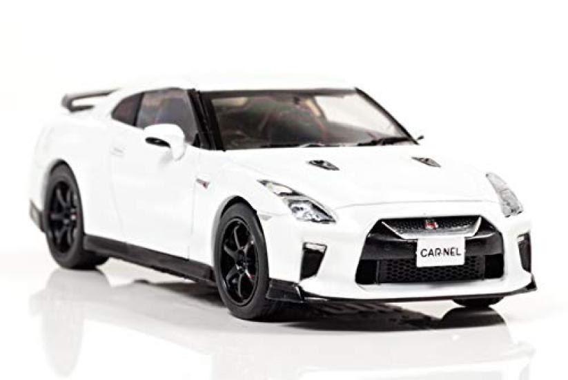 CARNEL Scale Nissan Track Edition Engineered by Nismo 2017 Brilliant White Pearl Finished Product 1/43 GT-R (R35)