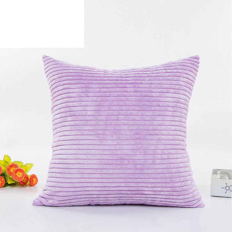 Cozy Supersoft Striped Corduroy Cushion Cover For Your Stylish Sofa
