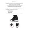 Nike Flex Advance Boot Comfortable Versatile Durable Warm High-Top Walking Shoes Baby Shoes Black DD0303-005