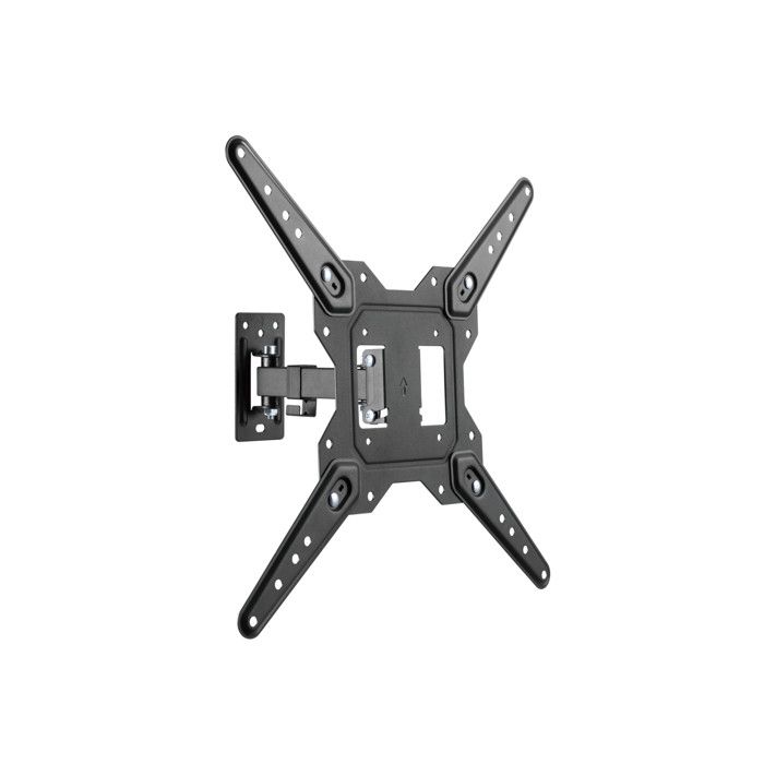 Support TV - EQUIP - Full Motion - 23-55 Pouces - VESA 400x400 - Noir Élégant