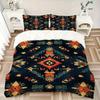 3pcs Navajo Pattern Soft Comfortable Bedding set, For Bedroom, Guest Room And Dorm, All - Season Use, High-Definition Printing126