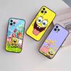 Cartoon SpongeBob Phone Case for Xiaomi Poco C40 C51 C50 C55 C65 C71 C75 C85 F8 F7 F6 F5 F3 F2 X7 X6 X4 X3 X2 M7 M6 M5 M4 M3 M2 Pro