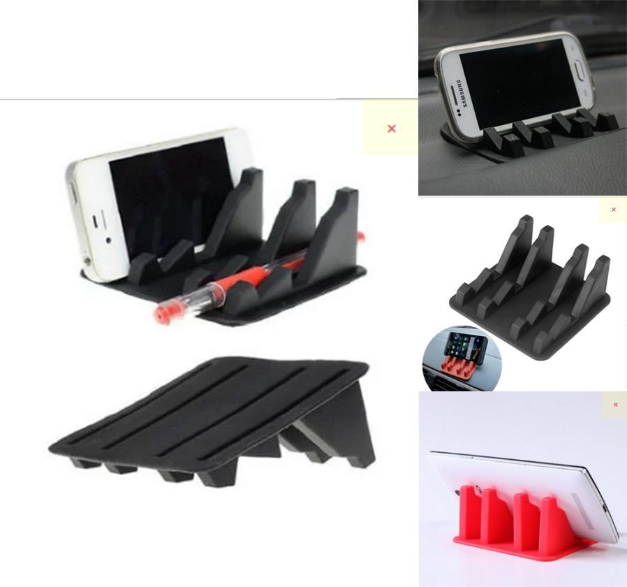 Universal Car Mount Pyramid Design Anti-slip Pad Gps Holder For Huawei Samsung Iphone Tablet