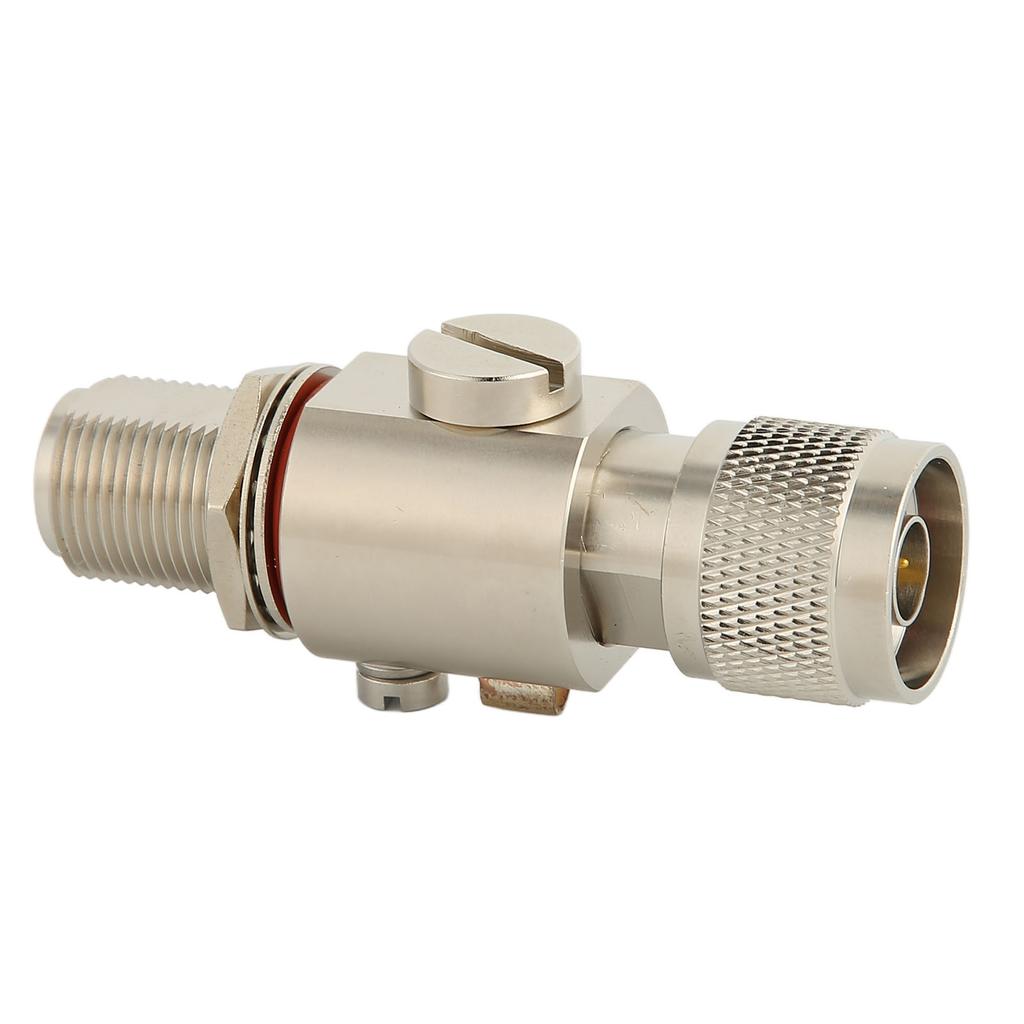 Грозозащитный разрядник 200 Вт постоянного тока 0 МГц до 6 ГГц IP67 водонепроницаемый коаксиальный разрядник типа N для внутреннего и наружного применения