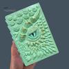 3D Dragon Eye Journal Твердый переплет из смолы Винтажный тисненый Devil Eye Дорожный блокнот Скетчбук Блокнот Дневник Коллекция Любителей Драконов Подарок