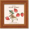 Специализированный магазин ландшафтной живописи Ayuwara® Мини-арт-рамка «Питер Кролик» [Бенджамин и Клубничка]