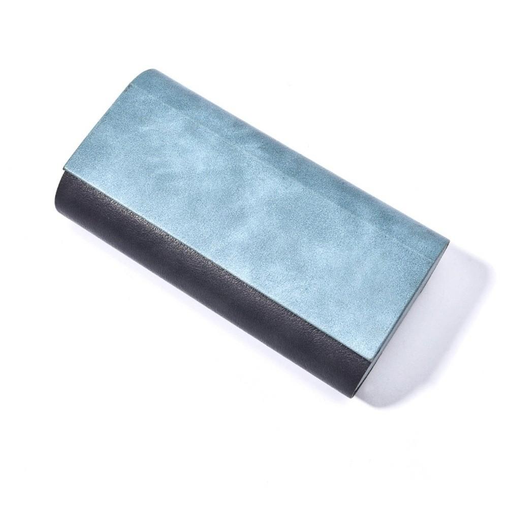 Double Layer Double Eyeglasses Case Large Capacity Waterproof Eyeglasses Holder PU Leather Scratch Resistant Sunglasses Box Men