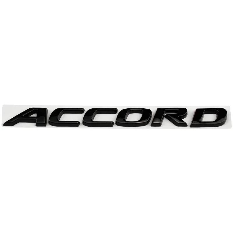 Metal 3D Car Sticker Side Fender Badge Rear Trunk Emblem Decal Styling for Honda Acoord Logo 10th 11th 8th 2025 2023 Accessories