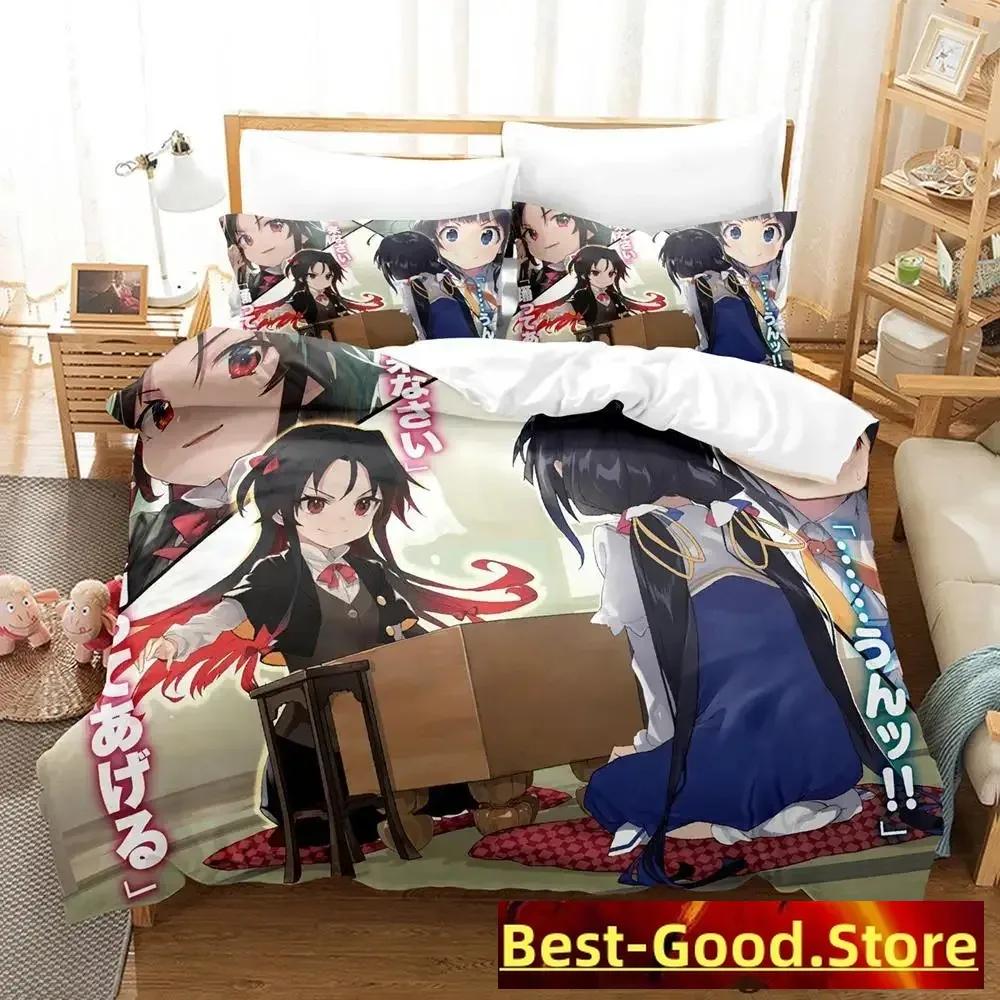 Работа Рюо никогда не заканчивается! Комплект постельного белья Single Twin Full Queen King Size Bed Set Adult Kid Bedroom Duvetcover Sets Anime
