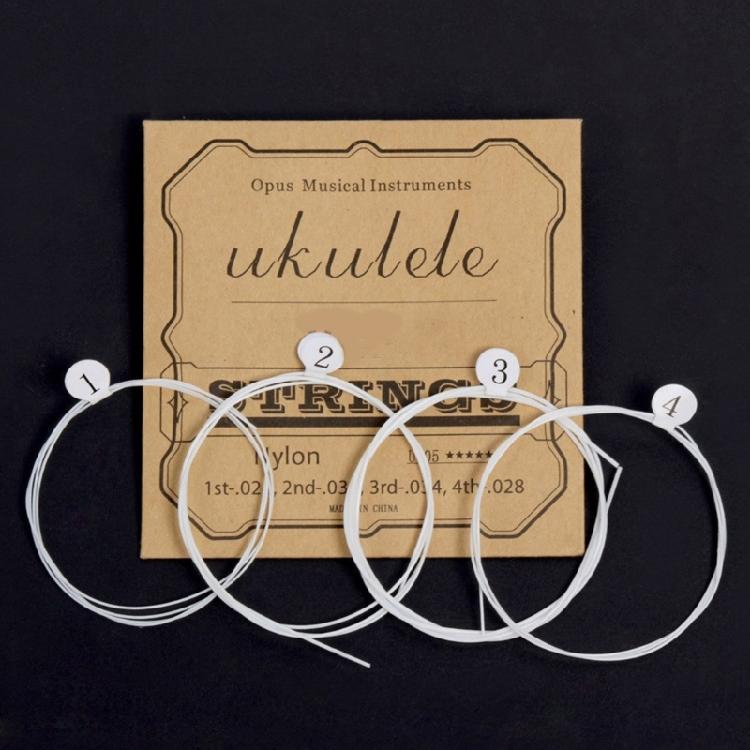 4 Strings Ukulele Strings Accessory for 21/23/26 Inch Ukulele Part Replacement