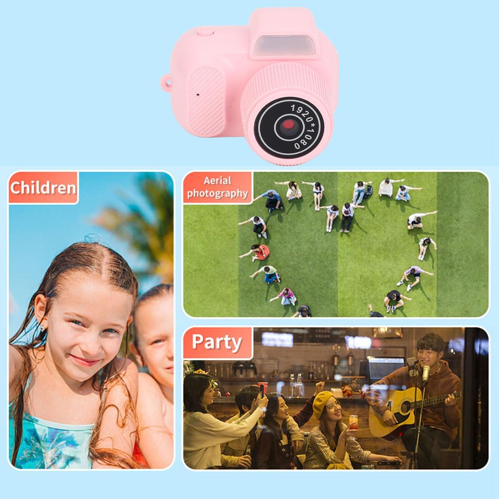 Keychain Camera 2MP Photo 1920x1080P Video Retro CCD Recorder for Campus and Outdoor Photography