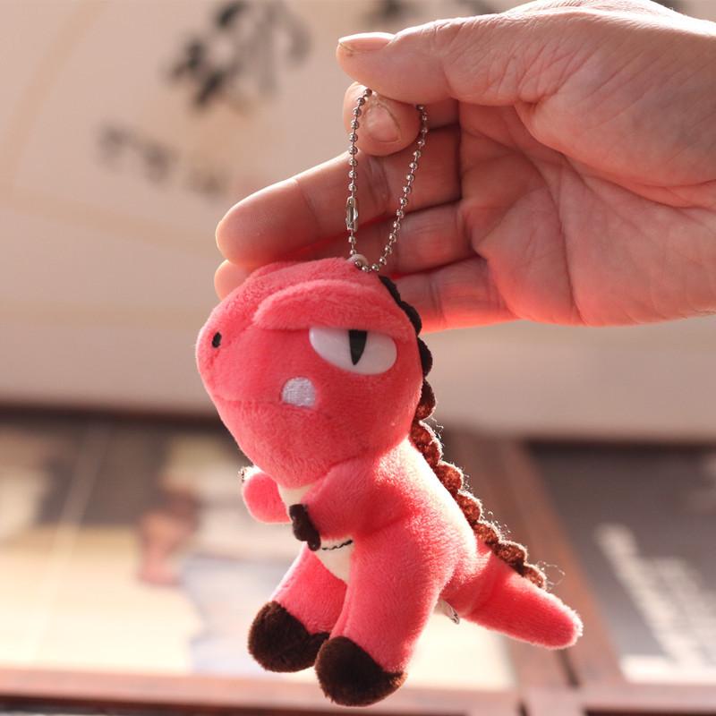Cute Cute Little Dinosaur Pendant Plush Toy Doll Small Tyrannosaurus Rex Mini Doll Doll Claw Machine