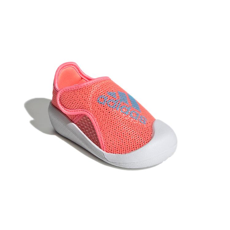 adidas Спортивные плавательные нескользящие амортизирующие дышащие низкие детские туфли коралловый розовый для младенцев и малышей GV7809
