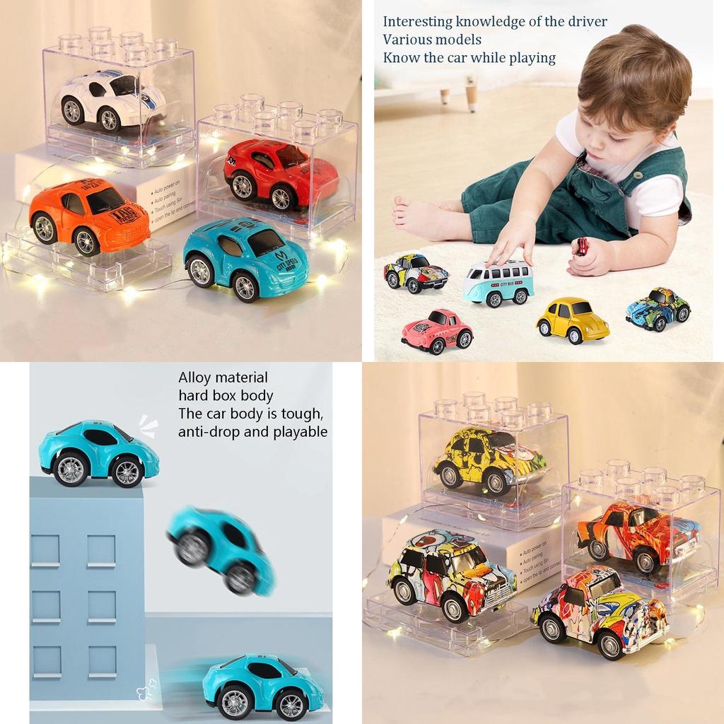 Mini Graffiti Alloy Toy Car Set Perfect Gift For Kids