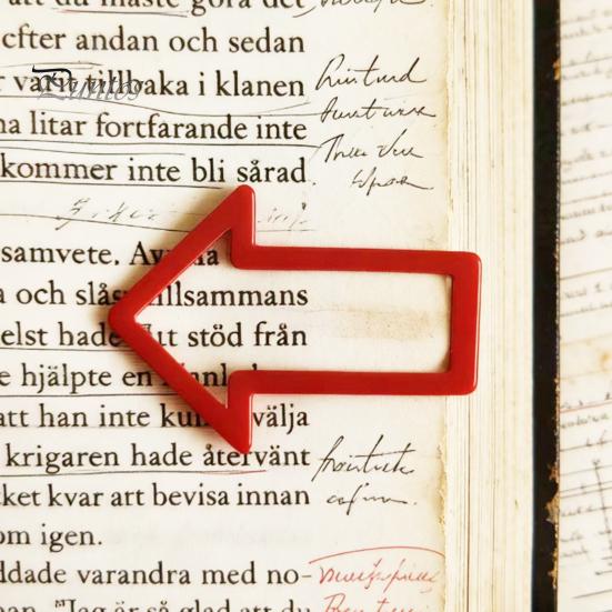 Декоративные держатели для страниц для выпускного, Скрепка в форме стрелы, Пластиковая красная закладка, Практичные безопасные подарки для чтения, Инструмент для Дня благодарения, Организация и