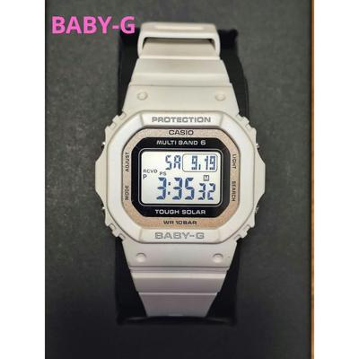 Б/у CASIO BABY-G BGD-5650SP Радиоуправляемые на солнечной батарее Белые