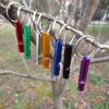 with Keyring Camping Hiking Training Accessories Emergency Whistles Survival Whistle EDC Tools