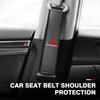 For Mitsubishi 1/2PCS Car Seat Belt Covers Shoulder Cushion Protector Pad Outlander Lancer Eclipse Mirage Xpander Attrage