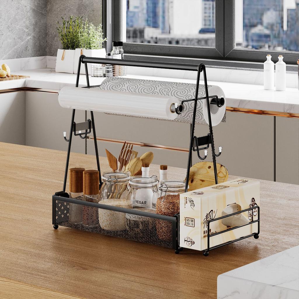 Полка для хранения приправ для барбекю, кухонная столешница, многофункциональная бутылка соевого соуса, принадлежности для хранения приправ, бытовое использование