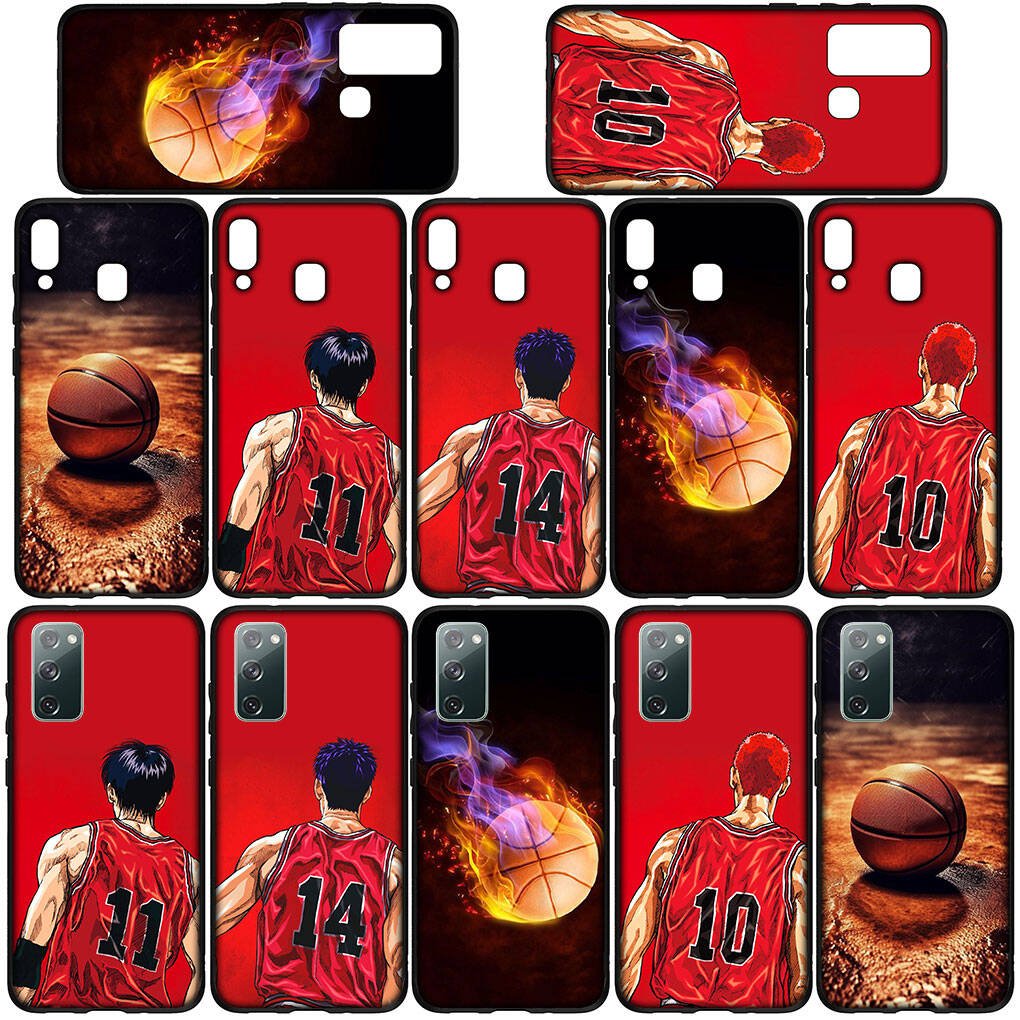 for Motorola Moto Edge 70 60 50 G54 G86 Samsung Galaxy S25 iPhone 17 16 15 Xiaomi Redmi Note 14 Pro Max Phone Case Cartoon Slam Dunk Basketball Cover
