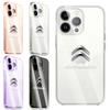 Модный прозрачный чехол для телефона с логотипом автомобиля Для IPhone 11 12 13 14 Pro Max XR X XS SE 7 8 Plus Для Citroen C1 C3 C4 C5 C6 DS 3 DS 4 DS 5