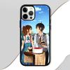 Чехол для телефона Horimiya Мобильный Подходит для Apple 16 PRO MAX 15 14 13 12 MINI 11 Патч Черный Жесткий Корпус