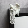 Креативная полимерная фигурка ангела Европейские подвесные дверные проемы Улучшает украшение пространства для домовладельцев и дизайнеров