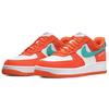 Nike Air Force 1 07 LV8 Athletic Club — мужские кроссовки Rush Orange Washed Teal, белые DH7568-800