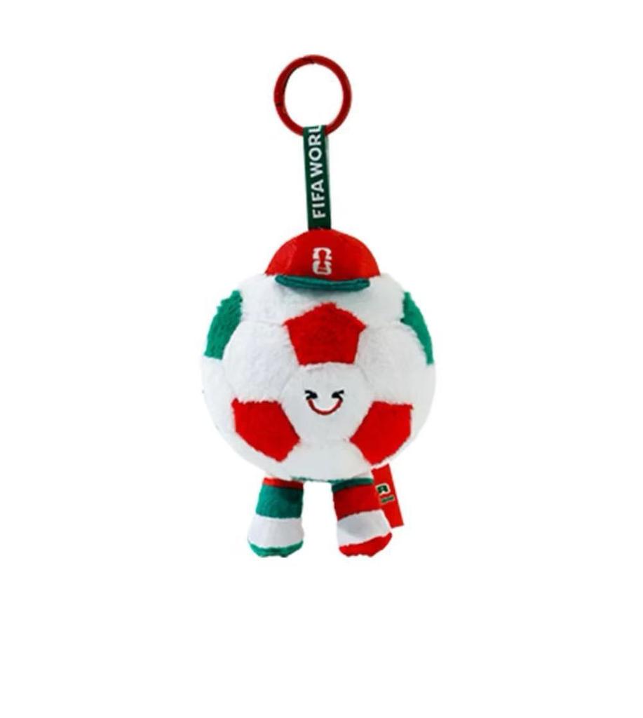 Global Football Cup Mascot Plush Toy With Polyester Fiber For Kids And Collectors