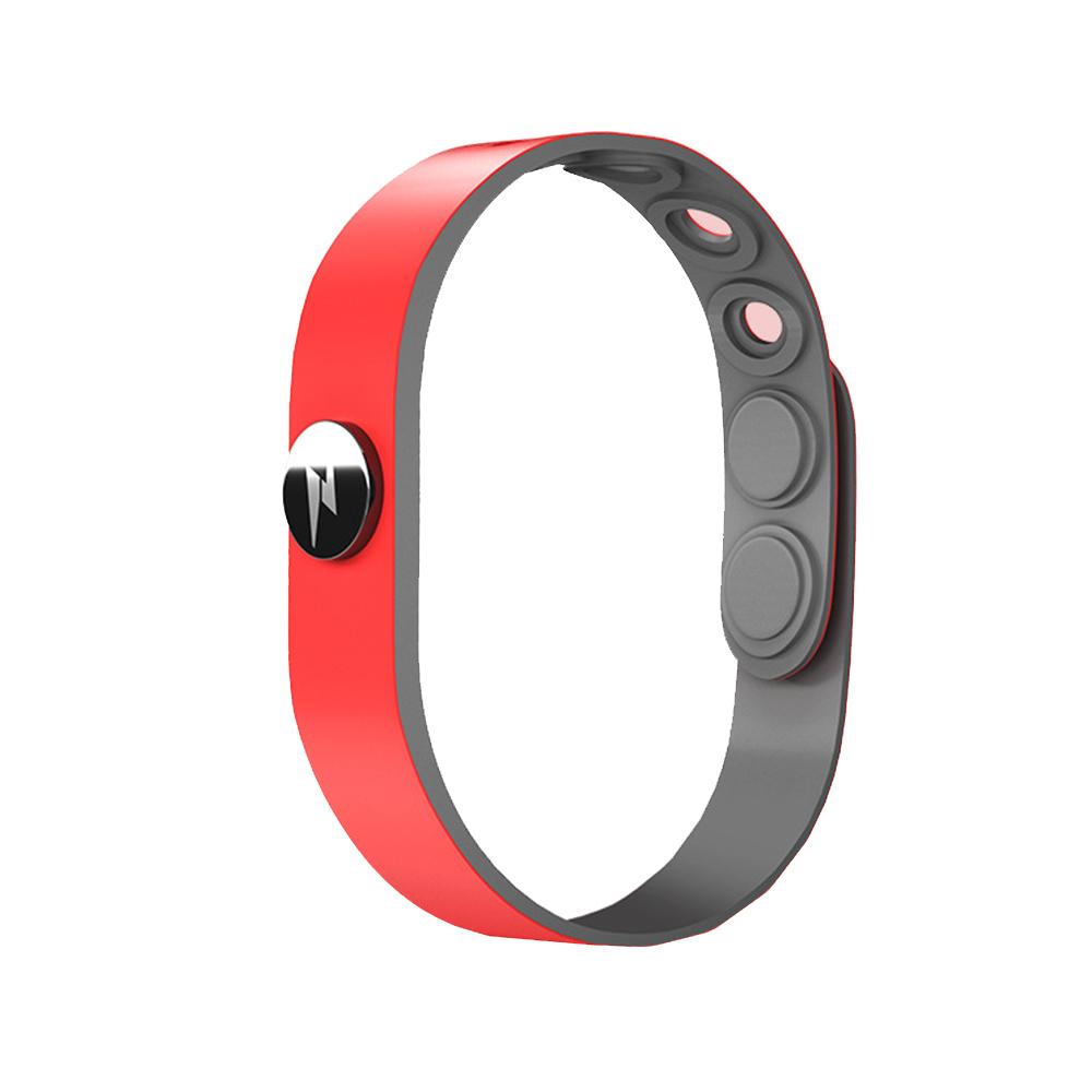 Анионный браслет Ремешок на запястье Напульсники Мода Водонепроницаемый Регулируемый Беспроводной Антистатический Силиконовый браслет