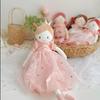 Home Decor Girl Soft Plush Toy Nortic Style Pink Dress Doll Princess Stuffed Doll  Birthday Gift