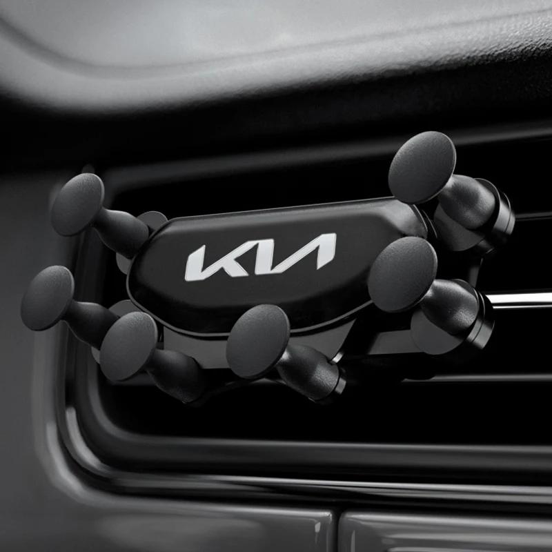 AANW1 Car Air Vent Phone Holder for Kia Rio Ceed Sportage Non-Magnetic Clip Mount Interior Mobile Phone Holder Vehicle Decoration