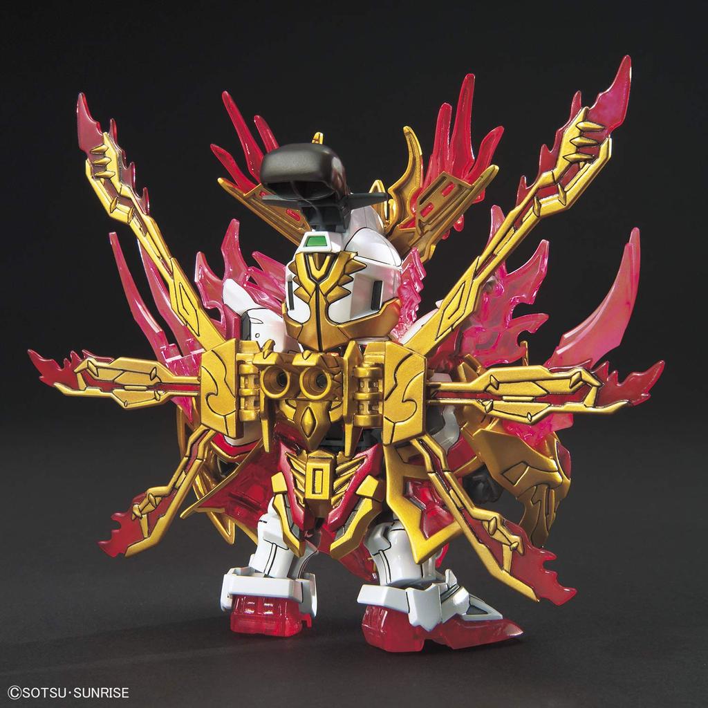 BANDAI SPIRITS SD Gundam Sangoku Soketsuden Enno Zhang Fei God Gundam пластиковая модель с цветовой кодировкой BAS5058923