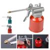 250ml Oil Can Spout Thumb Pump Workshop Oiler Oil Can Red High Pressure Pump Oiler Grease