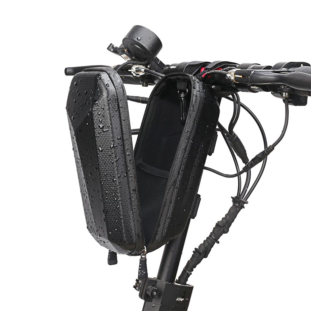 2/3/4L Electric Scooter Storage Bag Waterproof Bicycle Motorcycle Handlebar Hanging Bag Hard Shell Carry Bag Storage Accessories