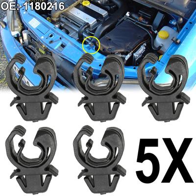 5x для Vauxhall Opel Astra Vectra Ampera Calibra Corsa Omega стержень капота, зажим, держатель, зажим, фиксатор, фиксатор 1180216